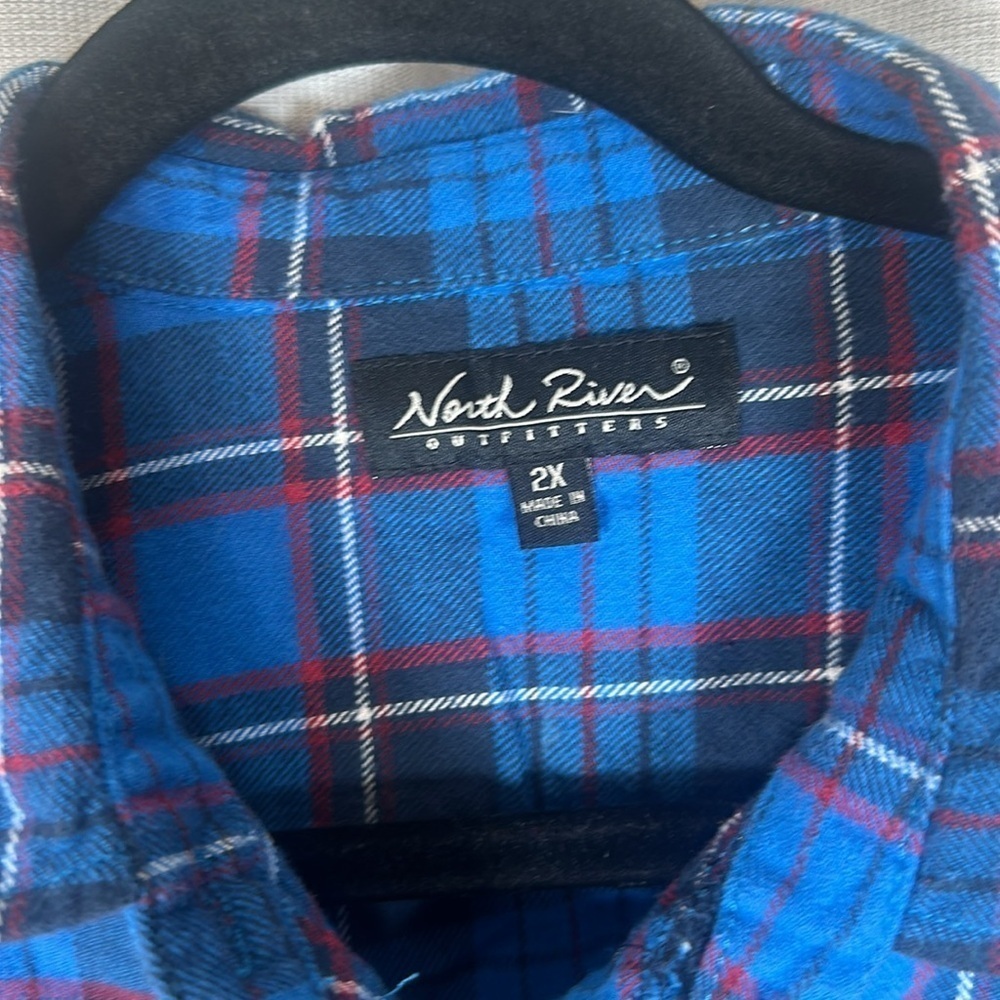NORTH RIVER FLANNEL SIZE(2X) - Picture 5 of 6